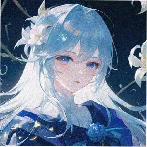 导演周牧野的人物头像插画